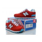Chaussure New Balance Running 574 Rouge Femme Pas Cher